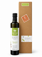 BESTEN ALYA Signature 500 ml extra virgin olive oil bottle with its kraft gift box
